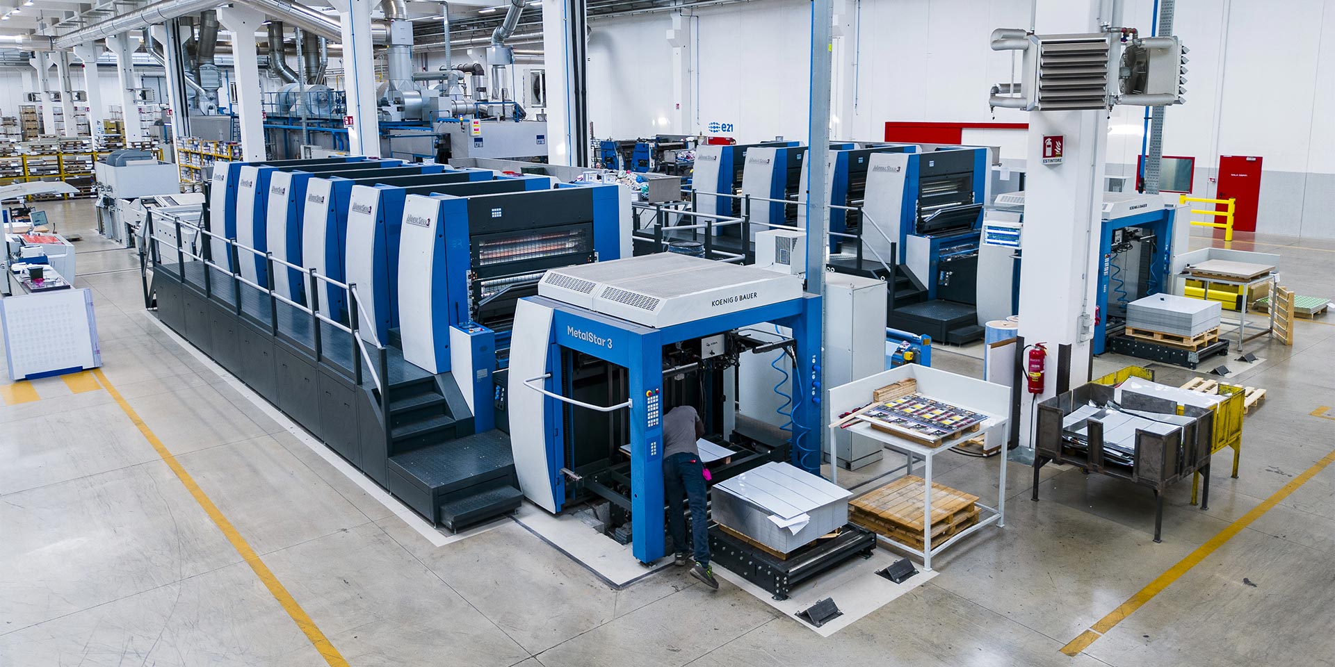 stampa litografica packaging in metallo